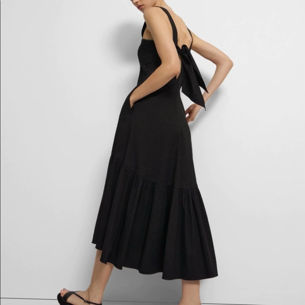 New, Black theory dress size small